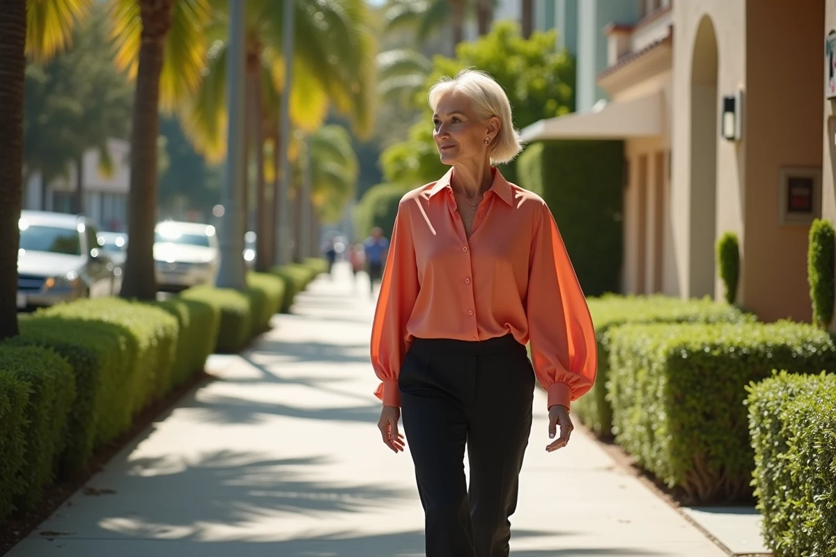 Charlene Tilton se promenant dans les rues de Beverly Hills en 2025, style de vie d'une star de Dallas